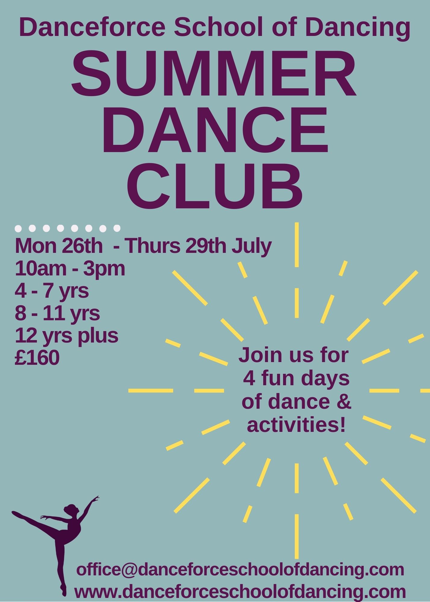 Danceforce Summer Dance Club!