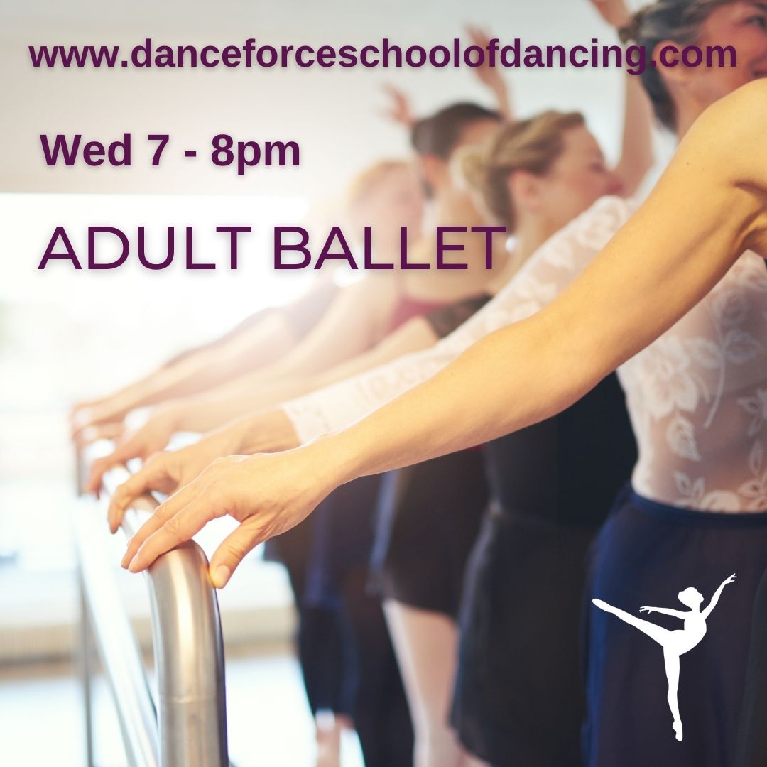 Adult Ballet Wednesday 7 – 8pm